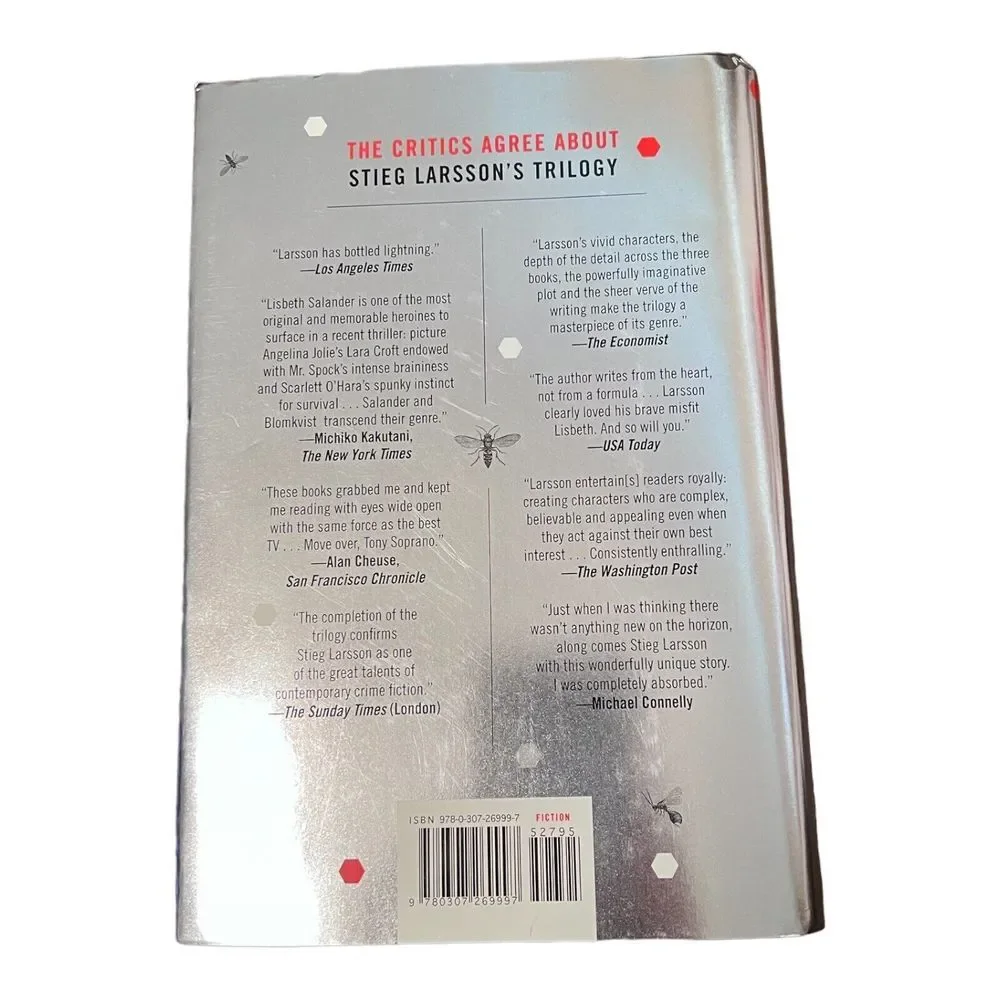 The Girl Who Kicked the Hornet's Nest; Mil- hardcover, 030726999X, Stieg Larsson